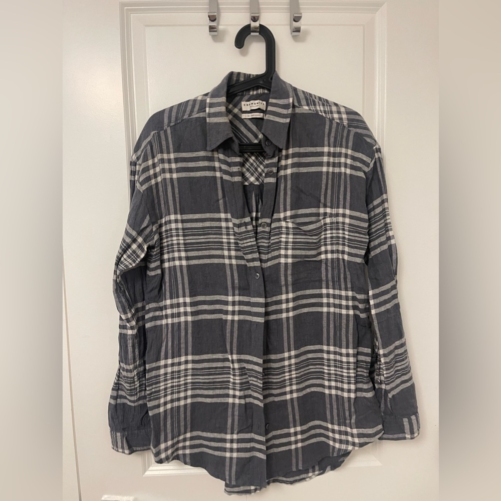 Community Plaid Top